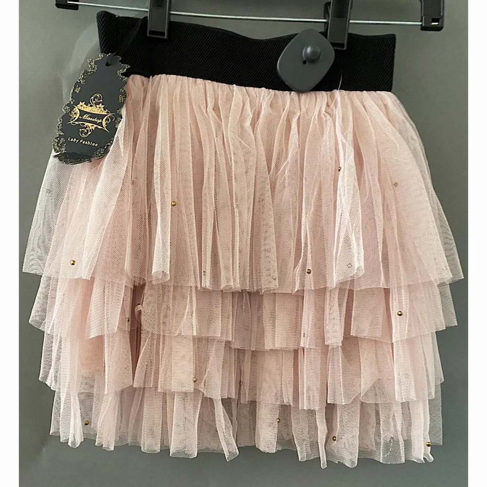 Blush Ruffle Skirt - Picture 4 of 5